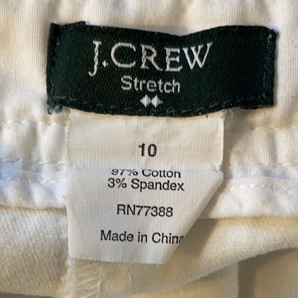 J Crew Stretch White Skirt - Picture 6 of 6